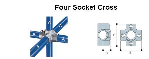 Four Socket Cross